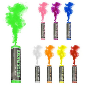 Factory Custom Color Gender Reveal Smoke Bomb Fireworks Boy Or Girl Party Photo Props Wholesale