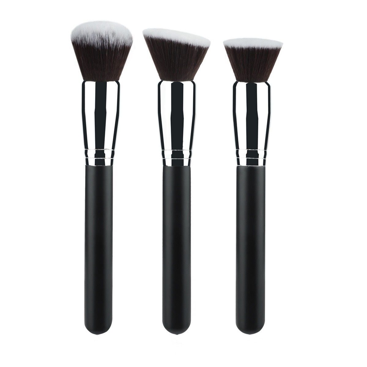 Flat Top Kabuki Foundation Brush Premium Makeup Brush for Liquid Cream and Powder Buffing Blending and Face Brush