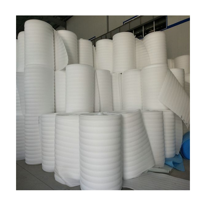 Hot Sale Factory Direct Mat Silicone Gland Seal Strip Packing Bubble Rolls Expanding Roller Manufacturing Plant Epe Foam Roll