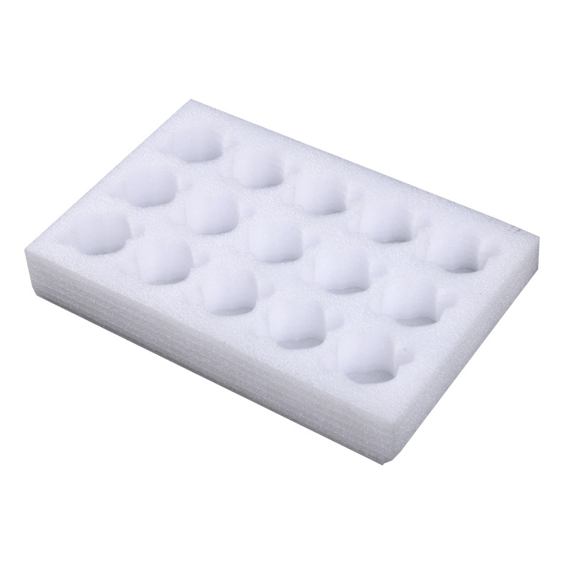 Shockproof EPE Foam Insert Protective Tray Packaging For Eggs