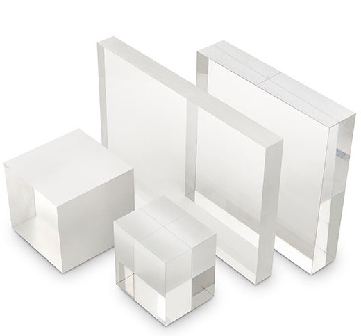 10*15*2cm lucite acrylic solid cube clear plastic mini cubes acryl glass block