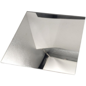 Acrylic Mirror Sheet Two Way Mirror Acrylic High Reflective Gold Mouldings Both Sides Covered by PE Film or Craft Paper