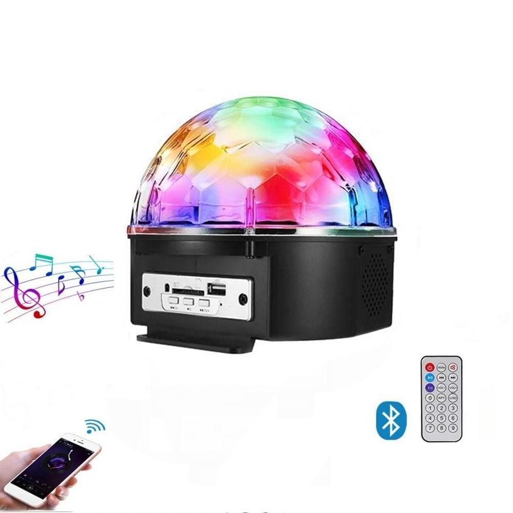 LED Red Blue Green Projection multi change color laser light Crystal Magic Ball Effect LED MINI RGB Stage Lighting