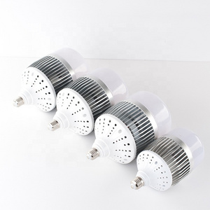 High Power Big Watts Fin series 100 watt 150 watt fins led bulb lighting Aluminum bulb with heat dissipation LED with fan bulb