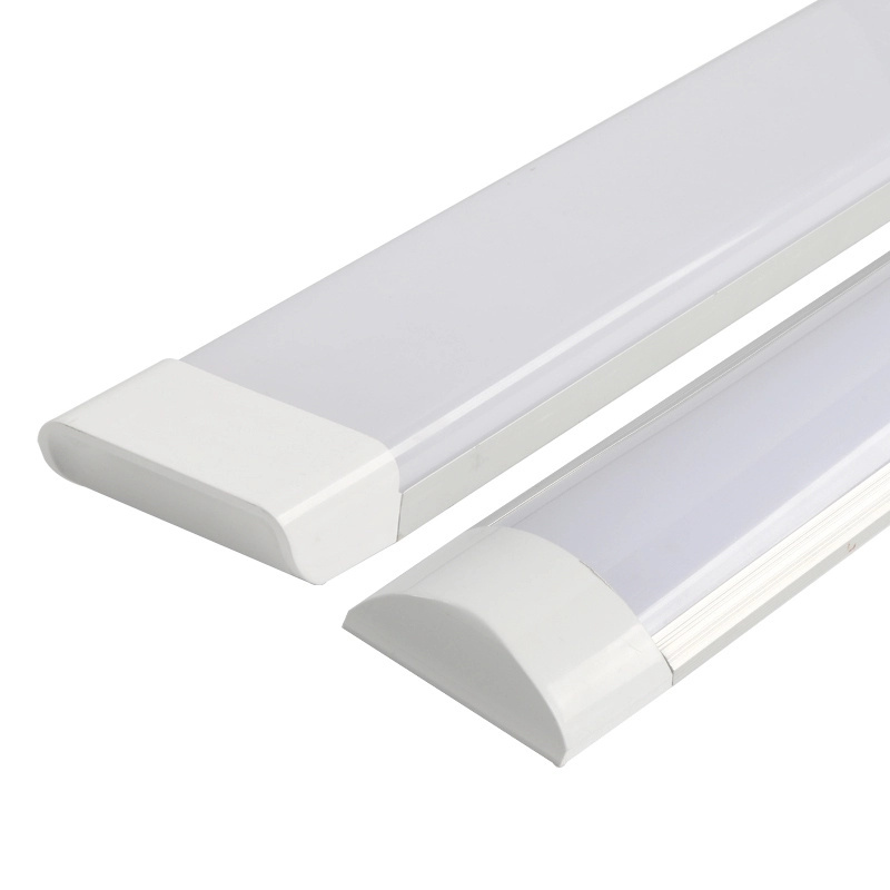 Supermarket Cold Storage Clear Cover IP65 Waterproof Fluorescent Lighting fixture T5 T8 2x28W Tri-proof LED Tube Lamp