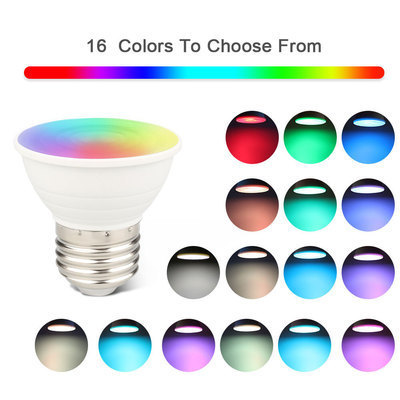 Smart Wifi GU10 Bulb  Led 5W RGB+CCT  Smart Tuya App Compatible with Alexa Google Home Lighting Smart MR16 bulb