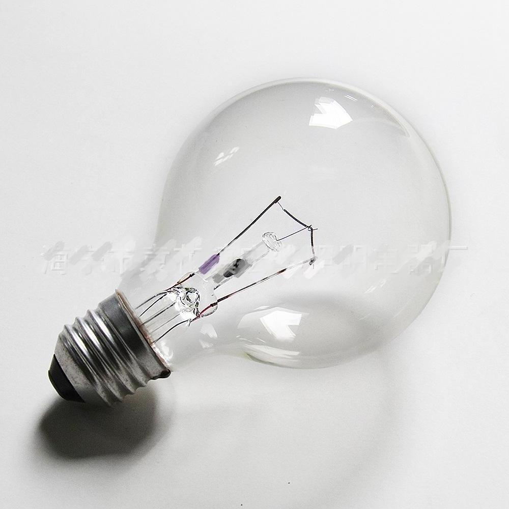 40W 70W 100W 200W Shadowless tungsten bulb Frosted transparent tungsten bulb glass incandescent lamp E27 B22 110V 220V A60 A55