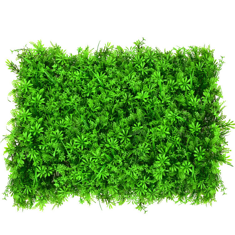 Simulation plant wall artificial plastic eucalyptus lawn Mini lawn 60X40CM Vertical garden plant wall grass decoration