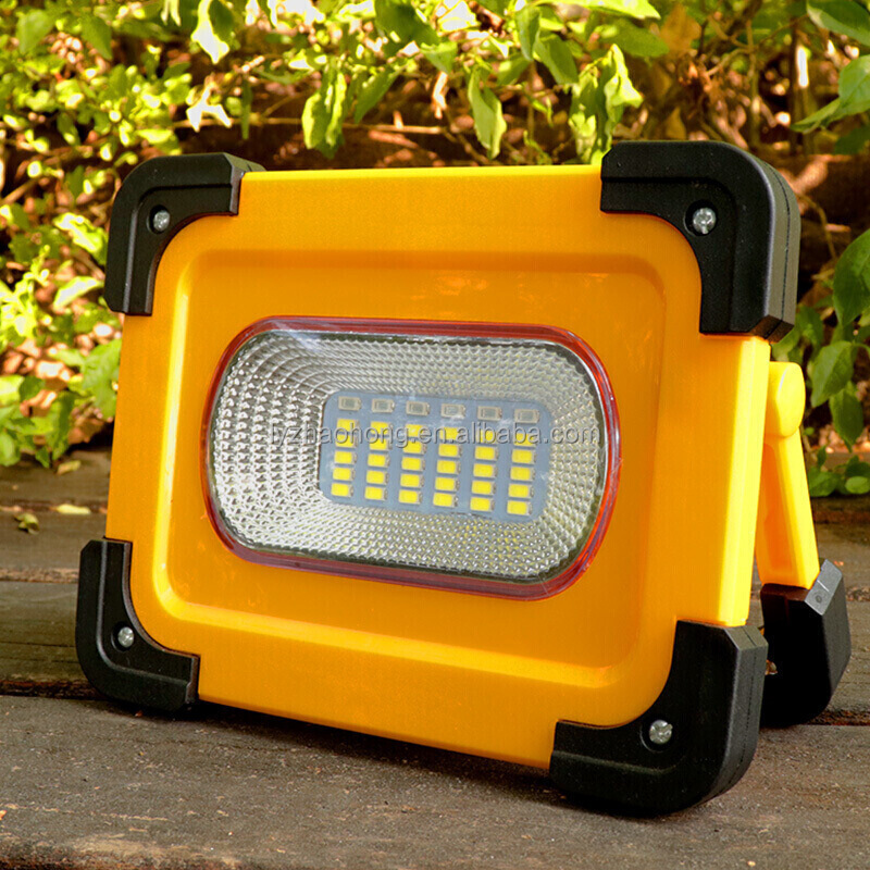 Outdoor camping 100W 50W LED solar projection light  Portable solar projection light  Convenient solar charging spotlights