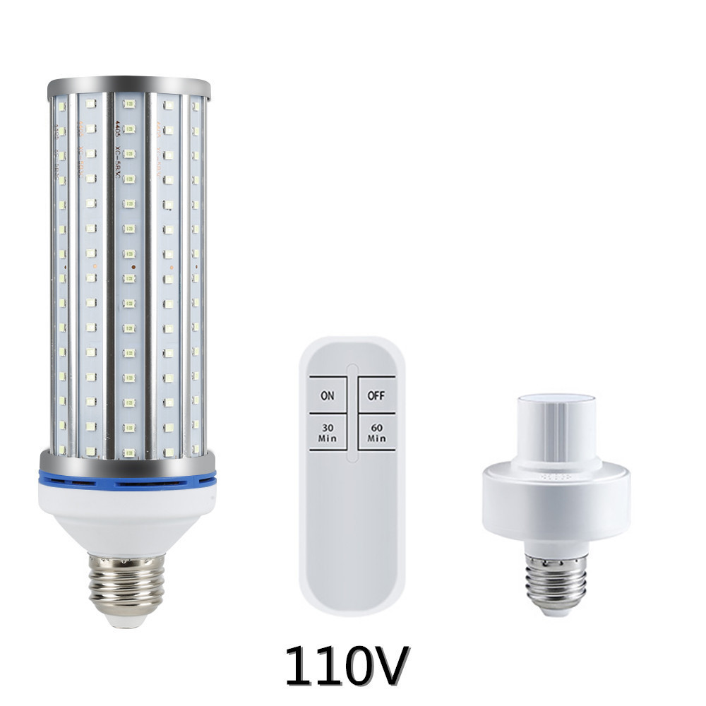 Ultraviolet Germicidal Lamp 60W E27 Household UVC Corn Bulb With Remote and Timer Lamp Led UV 85-265V