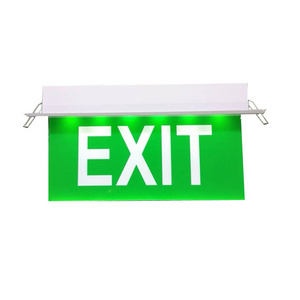 Hot sale cheap price hotel corridor rechargeable led exit emergency light Fire passage emergency light Emergency sign light