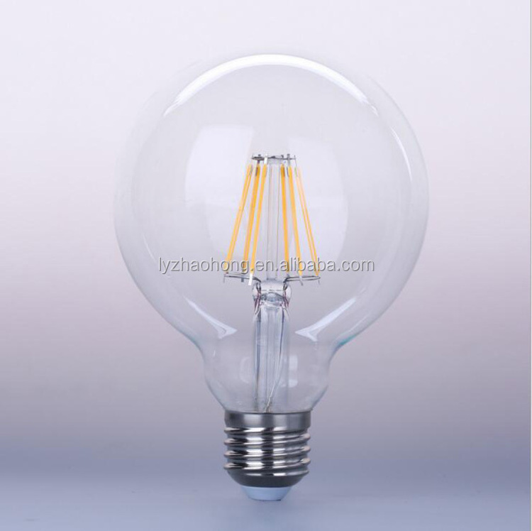 LED bulb light 4W/6W/8W indoor lamp led lighting bulb Led filament lamp C35 ST64 A60 LED Edison bulb  Candle filament lamp bulb