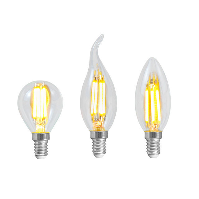 Candle lamp  Apical vesic 40 watt ST64 ST58 led vintage edison lamps e27 Tungsten Light Bulbs C35 Led filament lamp