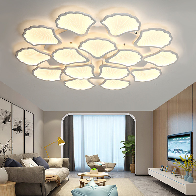 Modern Acrylic Ring Circle Dimmable LED Ceiling Lighting for Home Decor European simple bedroom lamp living room ceiling Lamp