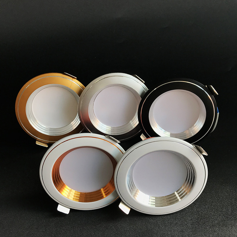 Dimmable LED Downlights 3W 5W 7W 9W 12W 15W 18W for Indoor Ultra thin downlight for shopping mall Office Embedded panel light