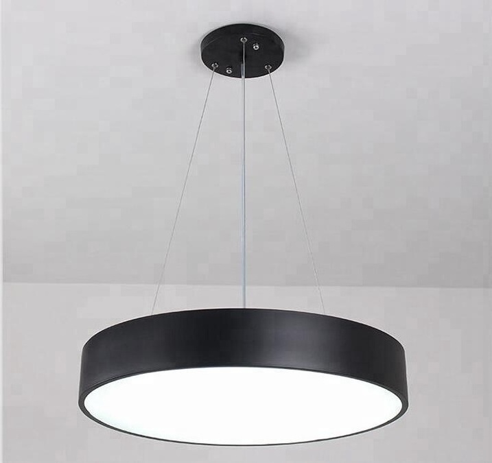 design LED Office ceiling light  Circular office light  Black and white ceiling lamp chandeliers and lamps led Geometric lamp