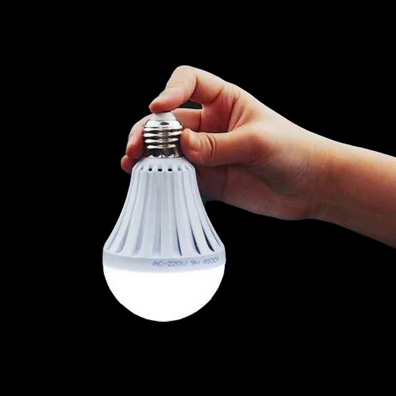 B22/E27 12W LED emergency bulb 220v/110v  Lithium battery bulb small waist emergency bulb Emergency charging light