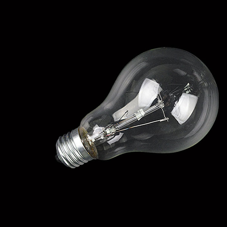 A55/A60 Incandescent lamp light bulb 75W 220V/110V Clear/frosted surface Edison bulb factory Incandescent bulb