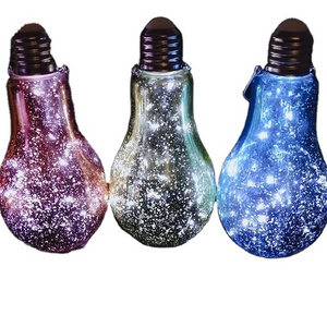 factory sell  3D glass fireworks LED  bulb for decoration 3D fireworks decoration bulb  Festival light bulb  Art ball bubble