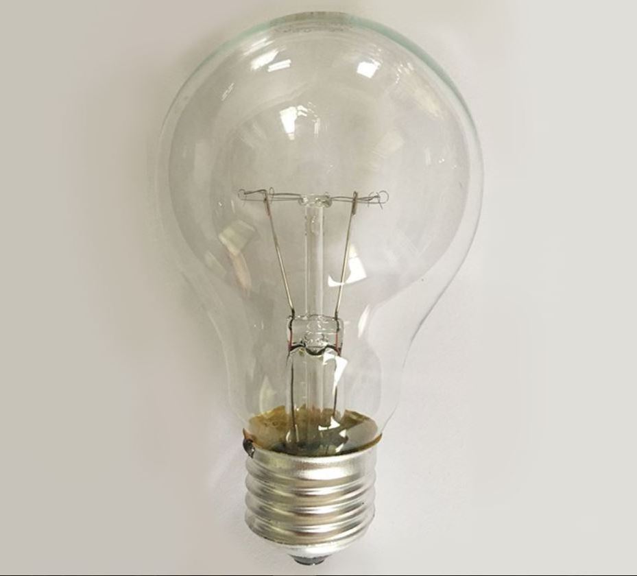 Factory A55 220V 60W E27 Clear vintage edison filament incandescent lamp light bulb Incandescent bulb