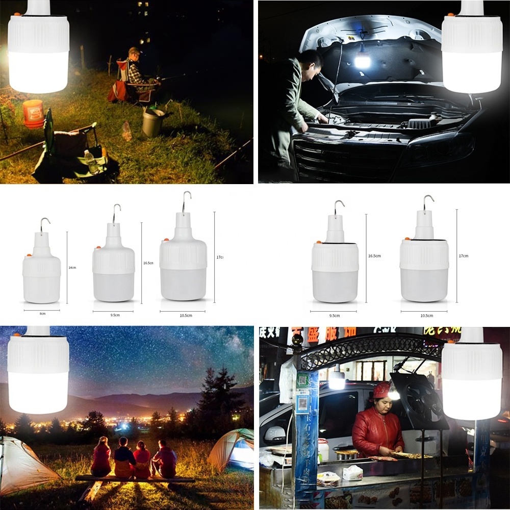 New LED solar charging bulb Outdoor emergency bulb 7 WATT emergency bulb. Outdoor solar emergency lamp