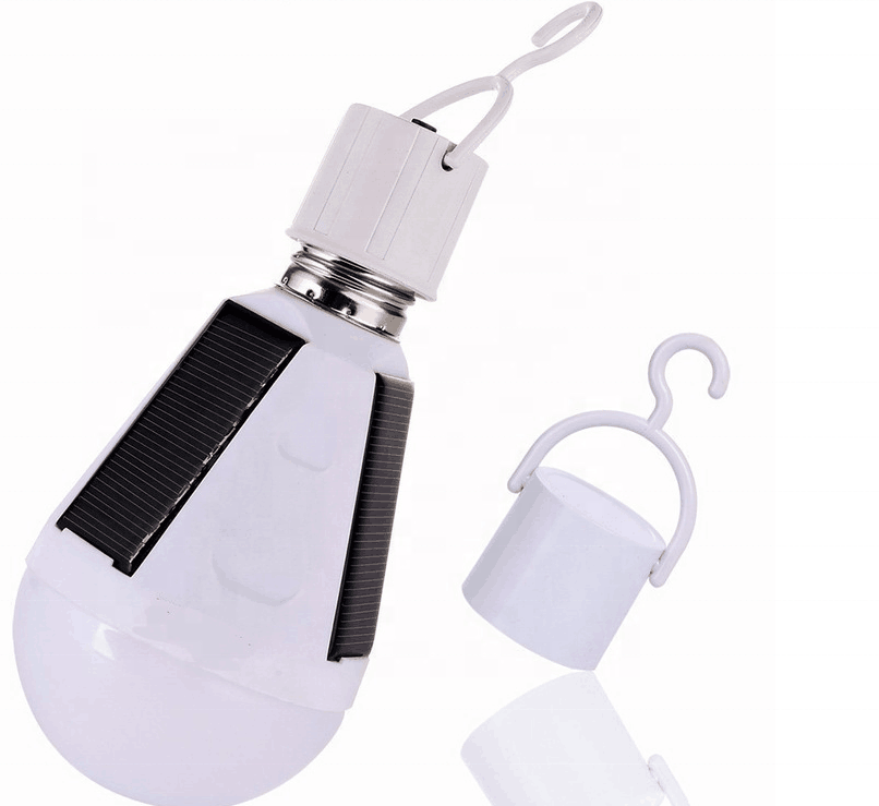 New LED solar charging bulb Outdoor emergency bulb 7 WATT emergency bulb. Outdoor solar emergency lamp