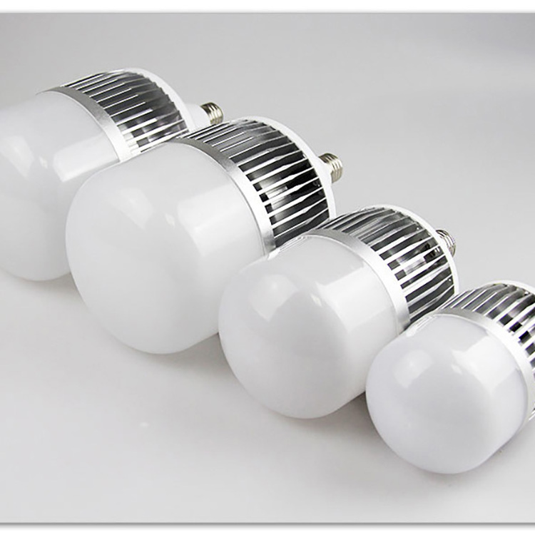 LED Rocket Bulb High Power Bulb light Full Watt 50W 80W 100W 150W 200W Built in fan with finned bulb 110V 220V