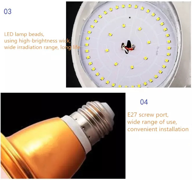 CE/Rohs 12-50W UFO flying led light bulb Straw hat bulb Spherical bulb 20W 30W 40W 50W UFO Ball Bubble