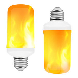 New 5W 7W 12W  LED flash flame light gravity induction Outdoor Halloween LED simulation flame effect bulb