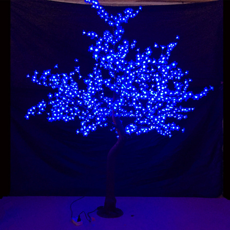 Outdoor led garden lights luminous holiday decorative maple tree LED light peach tree cherry tree