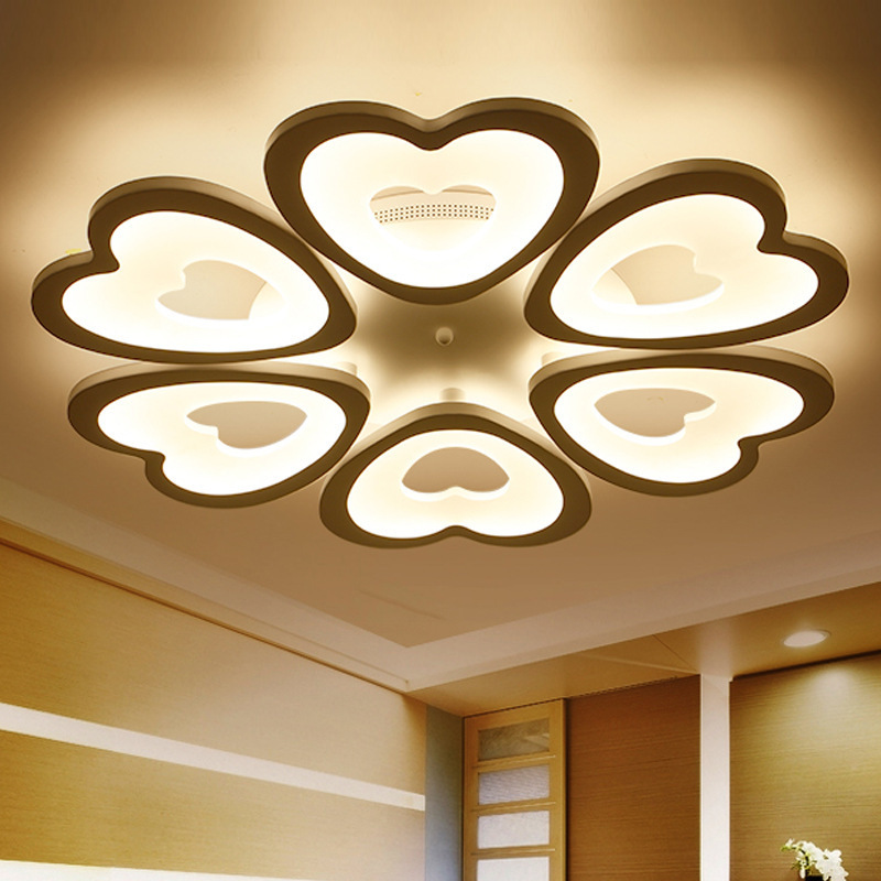 Contemporary contracted acrylic creative personality LED ceiling lamp Ultra thin light guide board living room bedroom light