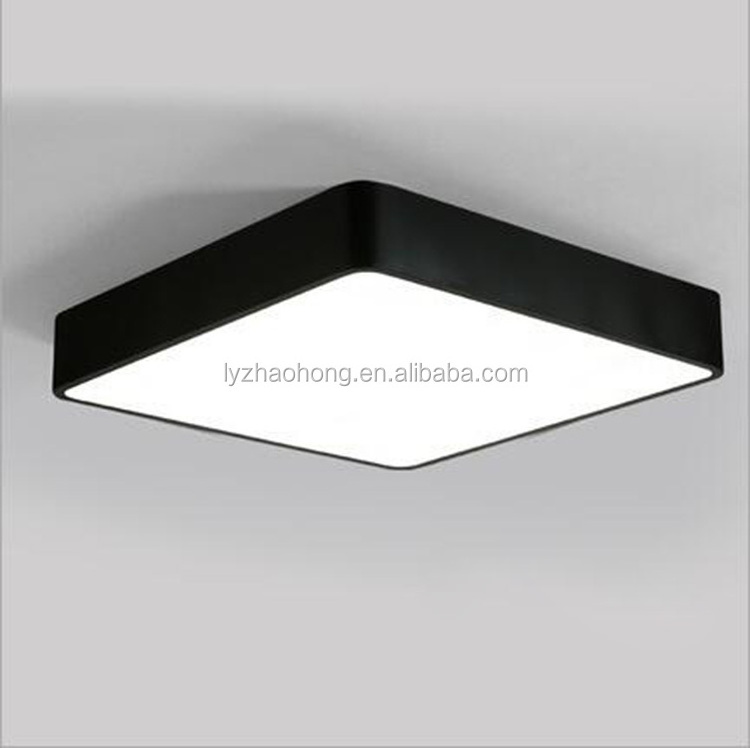 ceiling light led office pendant lamp indoor Circular office light  Black and white ceiling lamp Office strip lamp Hexagonal