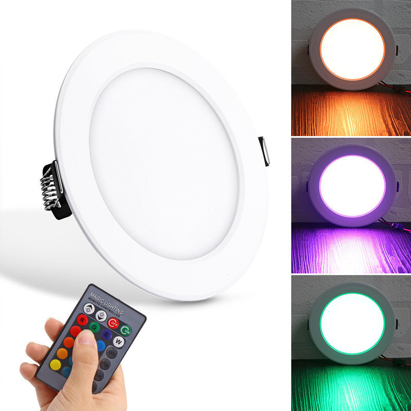 tuya WiFi Smart LED Downlight LED Dimming Round Recessed Spot Light 7W 12W  RGB Compatible with Alexa Smart  Downlight