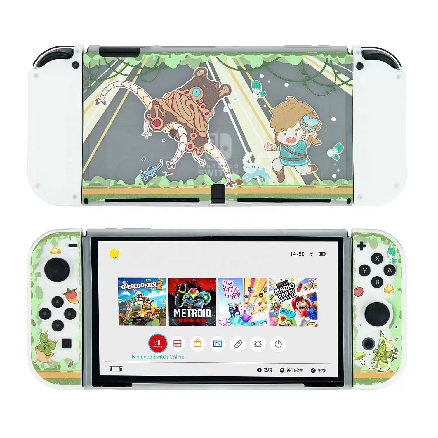 2023 new product Hard Case Housing Shell for Nintendo switch Case Shell Pc Cover Shell for Nintendo switch Oled