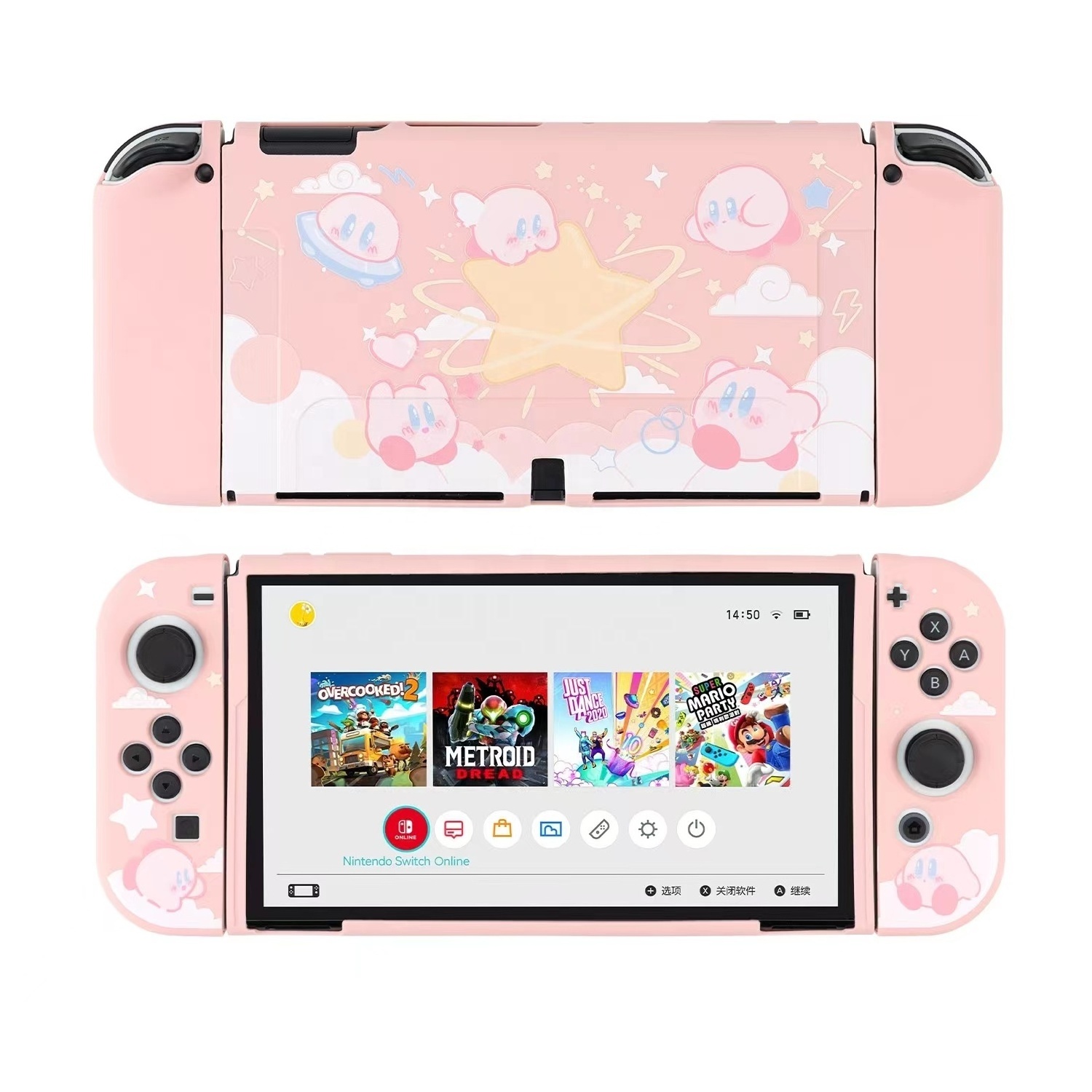 2023 new product Hard Case Housing Shell for Nintendo switch Case Shell Pc Cover Shell for Nintendo switch Oled