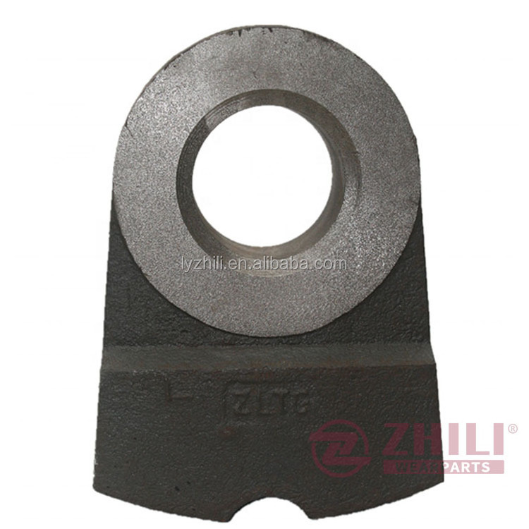 OEM Stone crusher for Cement plant Impact plate  Bimetal Crusher hammer head