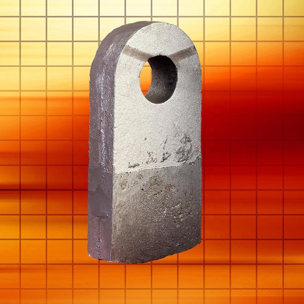 OEM Stone crusher for Cement plant Impact plate  Bimetal Crusher hammer head