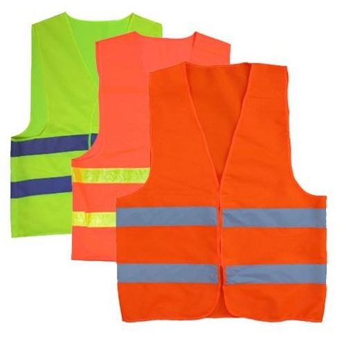 High Visibility Fluorescent Yellow Green Reflective Safety Vest Factory At Quzhou Zhejiang Province China