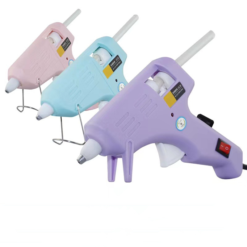 Small low temperature glue gun  hot melt glue gun 20w mini glue gun for kids