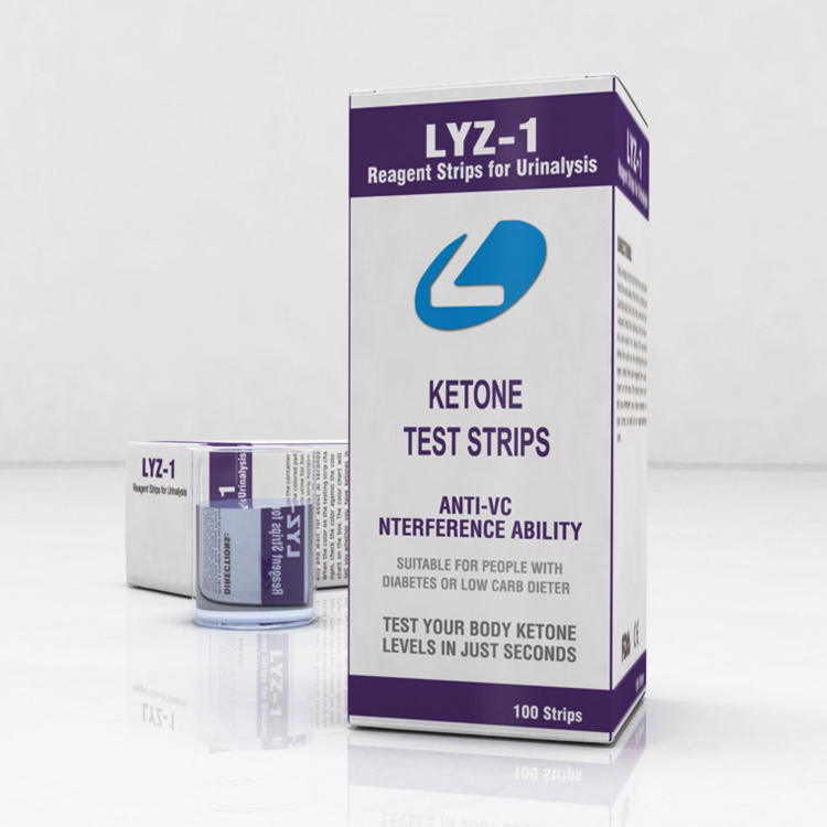 LYZ ketone test strips Ketostix Reagent Strips for Urinalysis