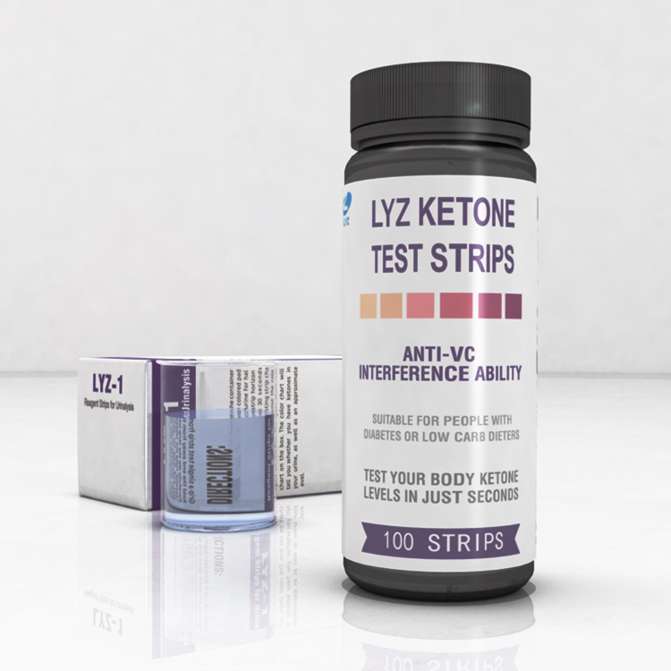 LYZ ketone test strips Ketostix Reagent Strips for Urinalysis