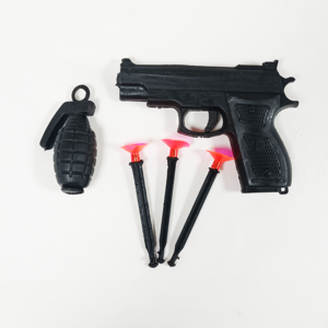 Sell at a low price Toys Police Play Set Shooting Pistol Gun Toys Plastic Black Gun Toy