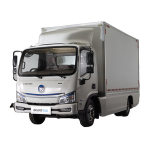 China manufacturer cargo van truck used 81.14 kW/h electric used chinese trucks 300-400km used cargos trucks for sale