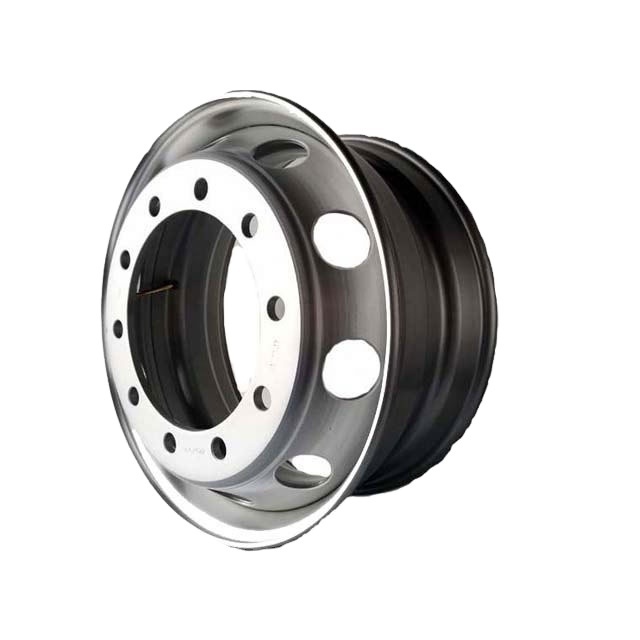 Wheel Rim Heavy Truck Steel 22 5x9 00 for Tyre 12r22 5 Silver Custom Color Material Origin Bolt Tire Size Product ISO Disc