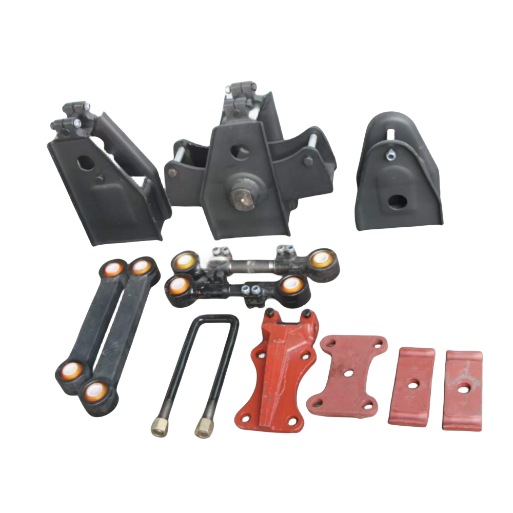 American Mechanical Suspension Assy with Leaf Spring Three-Axle Semi Trailer Truck Assemblies for Trailer Parts & Accessories