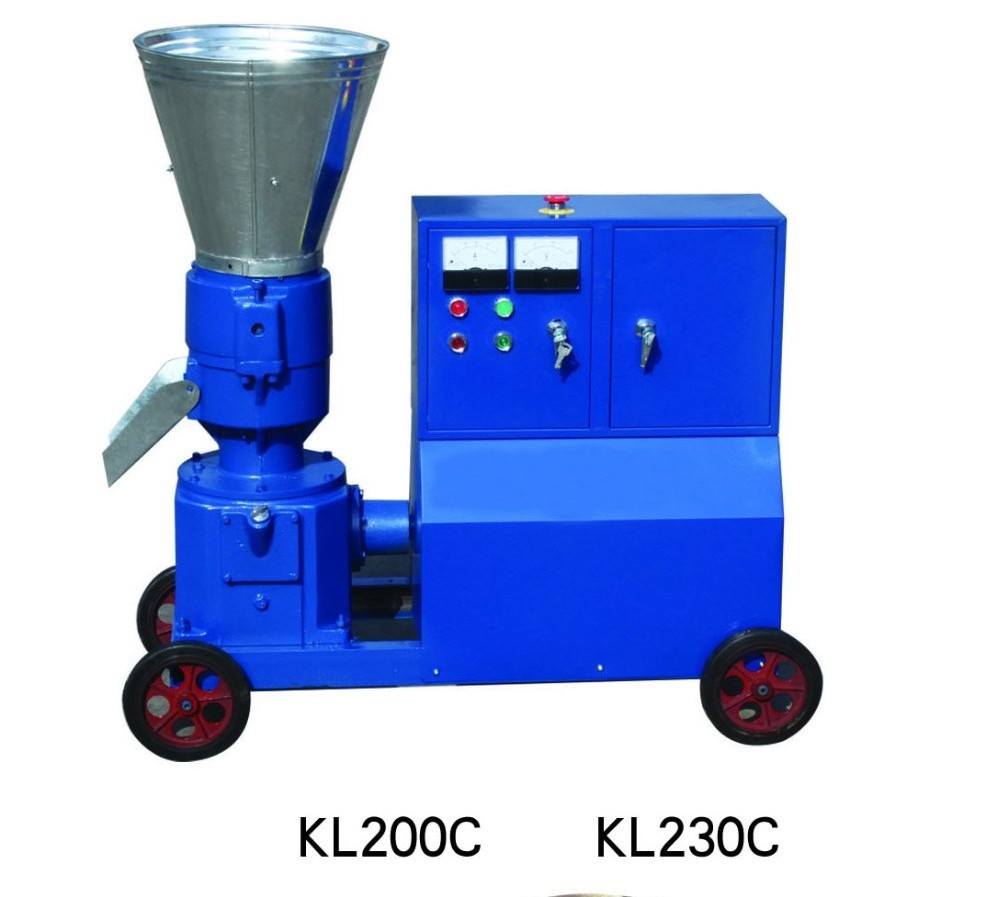 sawdust pelletizer machineMKL395,sawdust pellet machine, sawdust pellet mill, wood pellet making machine with CE