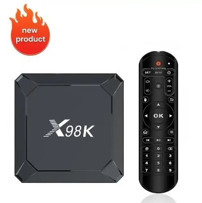 New Android 13.0 X98K Rk3528 Tv Box 4k 8k 4G Ram 32G Rom Dual Wifi 6 Bt5.0 Smart Tv Box X98K