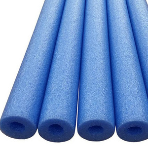 Swimming pool noodle EPE foam tube, round epe tube foam protector