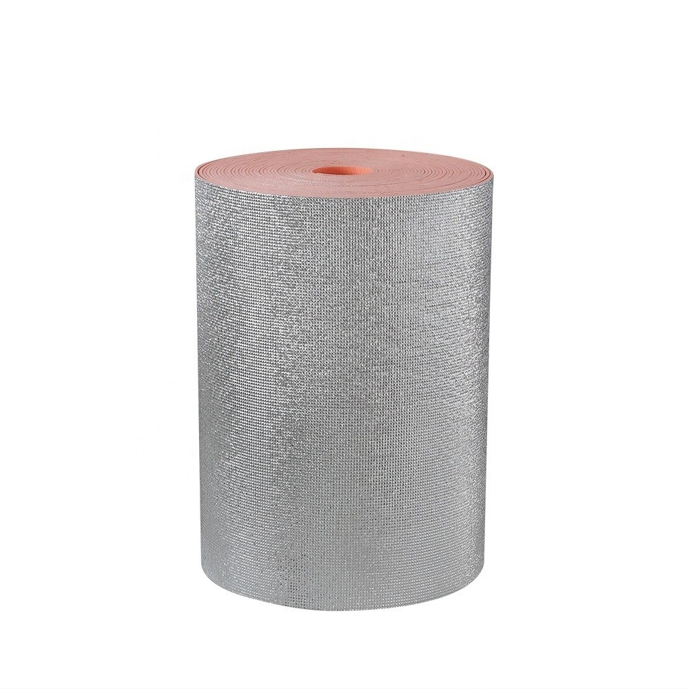 XPE Double Aluminium Closed Cell PE Foam Insulation With Foil