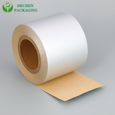 Aluminum Foil Laminated Paper Rolls Coated Pe Film Coated Kraft Paper For Building Insulation